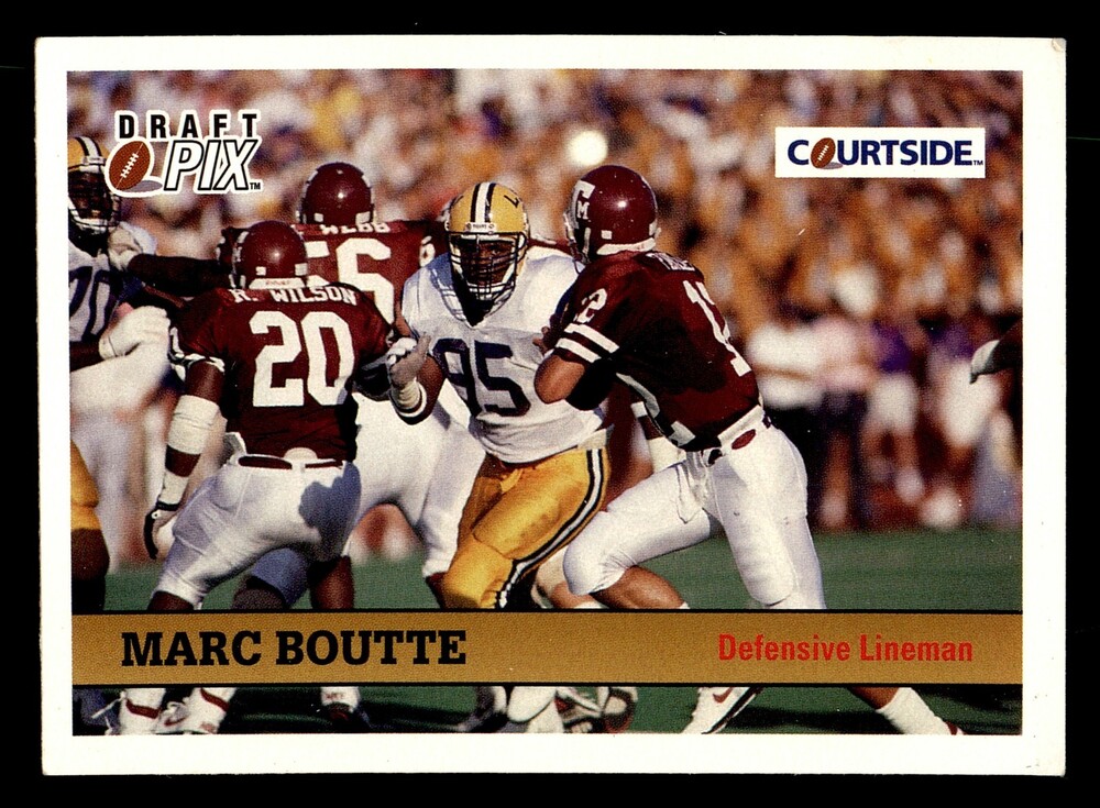 1992 Courtside Draft Pix #116 Marc Boutte Card